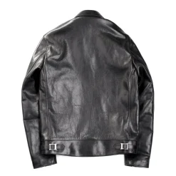 Addict Clothes Japan Leather Jackets|Jackets And Coats<Addict AD-01 Horsehide Leather Jacket Black