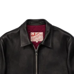 Addict Clothes Japan Leather Jackets|Jackets And Coats<Addict AD-01 Sheepskin Leather Jacket Black