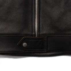 Addict Clothes Japan Leather Jackets|Jackets And Coats<Addict AD-01 Sheepskin Leather Jacket Black