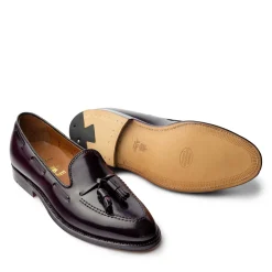 Alden Alden<Colour 8 Shell Cordovan Tassel Moccasin Loafer 563