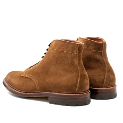 Alden Alden<Plain Toe Boot Snuff Calf Suede 4511HC