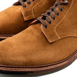 Alden Alden<Plain Toe Boot Snuff Calf Suede 4511HC