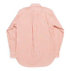 Allevol Shirts<Button Down Shirt Red & White Stripe