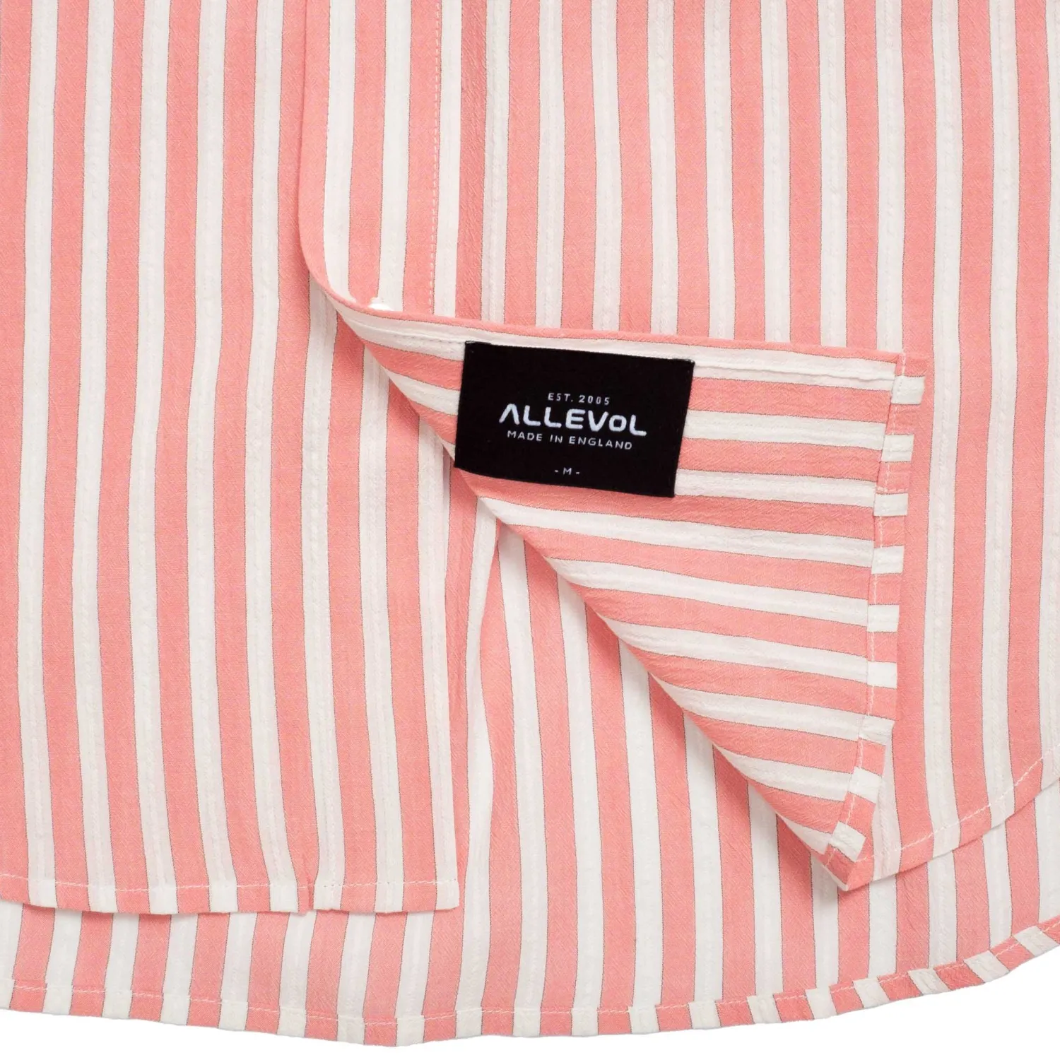 Allevol Shirts<Button Down Shirt Red & White Stripe