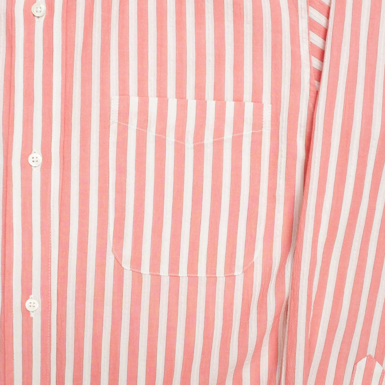 Allevol Shirts<Button Down Shirt Red & White Stripe