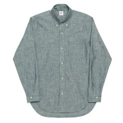 Allevol Shirts<Chambray Work Shirt Blue