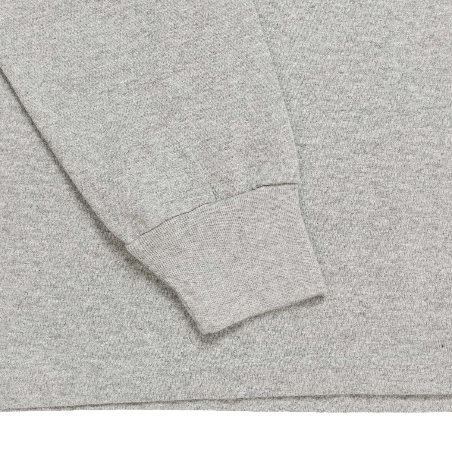 Allevol T-shirts & Undershirts<Heavy Duty Crew Neck Square Pocket L/S T-shirt Grey