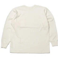 Allevol T-shirts & Undershirts<Heavy Duty Crew Neck Square Pocket L/S T-shirt White