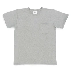Allevol T-shirts & Undershirts<Heavy Duty Crew Neck Square Pocket T-shirt Grey