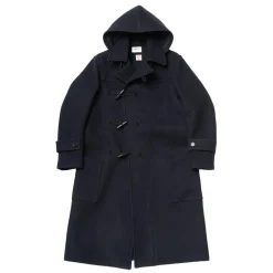 Allevol Jackets And Coats<'Pat' Duffle Coat Navy