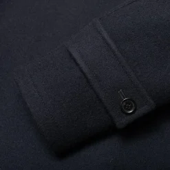 Allevol Jackets And Coats<'Pat' Duffle Coat Navy