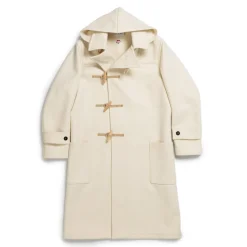 Allevol Jackets And Coats<'Pat' Duffle Coat White