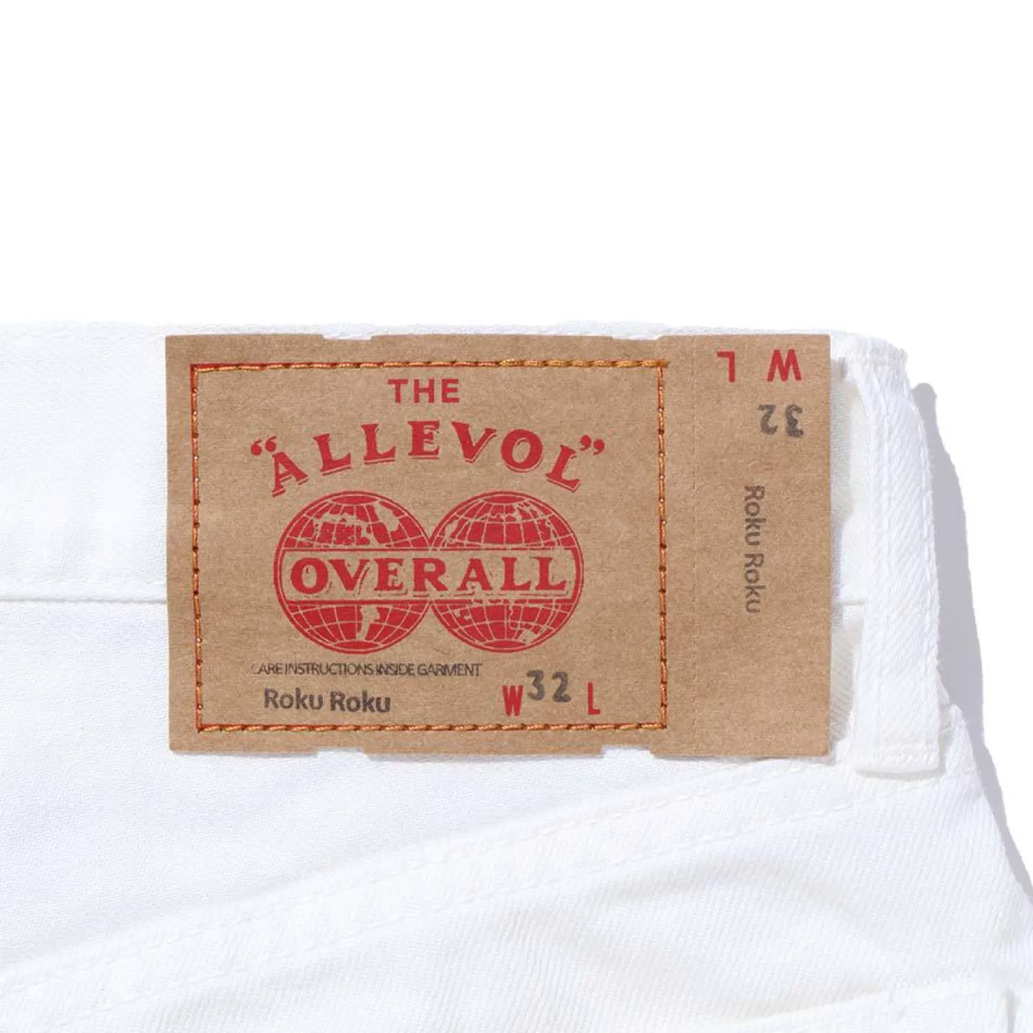 Allevol Jeans|Jeans<'Roku Roku' 66 Denim Jean White