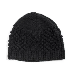 Allevol Knitwear<x Inverallan Cotton Beanie Black 21P