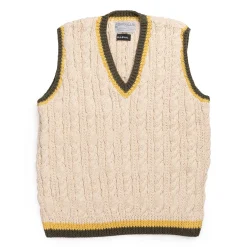 Allevol X Inverallan Knitwear<35E Cricket Slipover Ecru