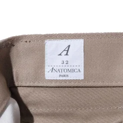 Anatomica Pants & Trousers<618 Californian Sateen Mocha