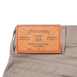 Anatomica Pants & Trousers<618 Californian Sateen Mocha