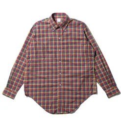 Anatomica Shirts<BD Shirt Broad Tartan Multi Colour 1