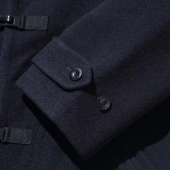 Anatomica Jackets And Coats<Sideline Parka Old Melton Navy