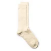Anonymous Ism Anonymous Ism<Light Slub Crew Sock Ivory