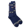 Anonymous Ism Anonymous Ism<Wool Totempole Crew Sock Navy