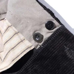 Belafonte Ragtime Clothing Pants & Trousers|Chinos<Hi Back Corduroy Trousers Black
