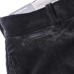Belafonte Ragtime Clothing Pants & Trousers|Chinos<Hi Back Corduroy Trousers Black