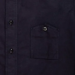 Big Yank Shirts<1942 Shirt Chamois D. Navy