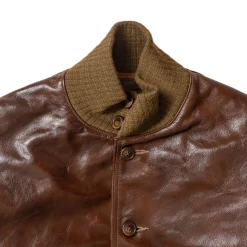 Buzz Rickson's Leather Jackets<A-1 No. 31-800P Seal Brown