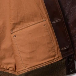 Buzz Rickson's Leather Jackets<A-1 No. 31-800P Seal Brown