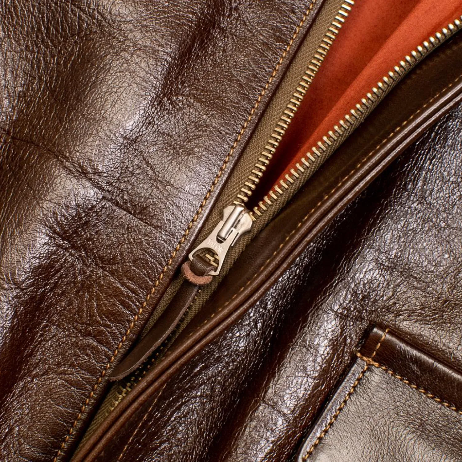 Buzz Rickson's Leather Jackets|Jackets And Coats<Type A-2 Rough Wear 23380 No Stencil Leather Jacket Seal Brown