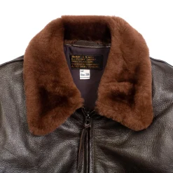 Buzz Rickson's Leather Jackets|Jackets And Coats<Type G-1 Spec 55J-14 A.Pritzker Brown