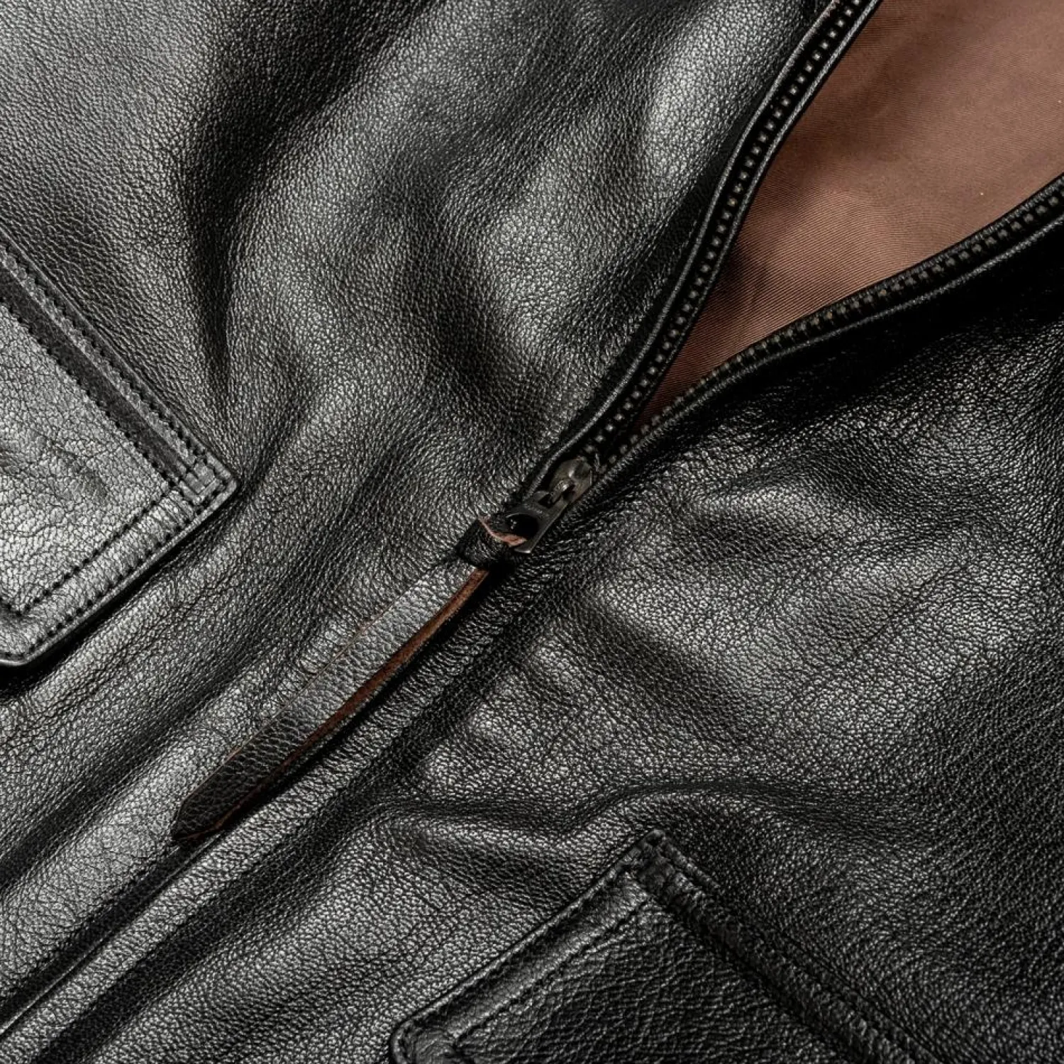 Buzz Rickson's Leather Jackets<x William Gibson G-1 Leather Jacket Black