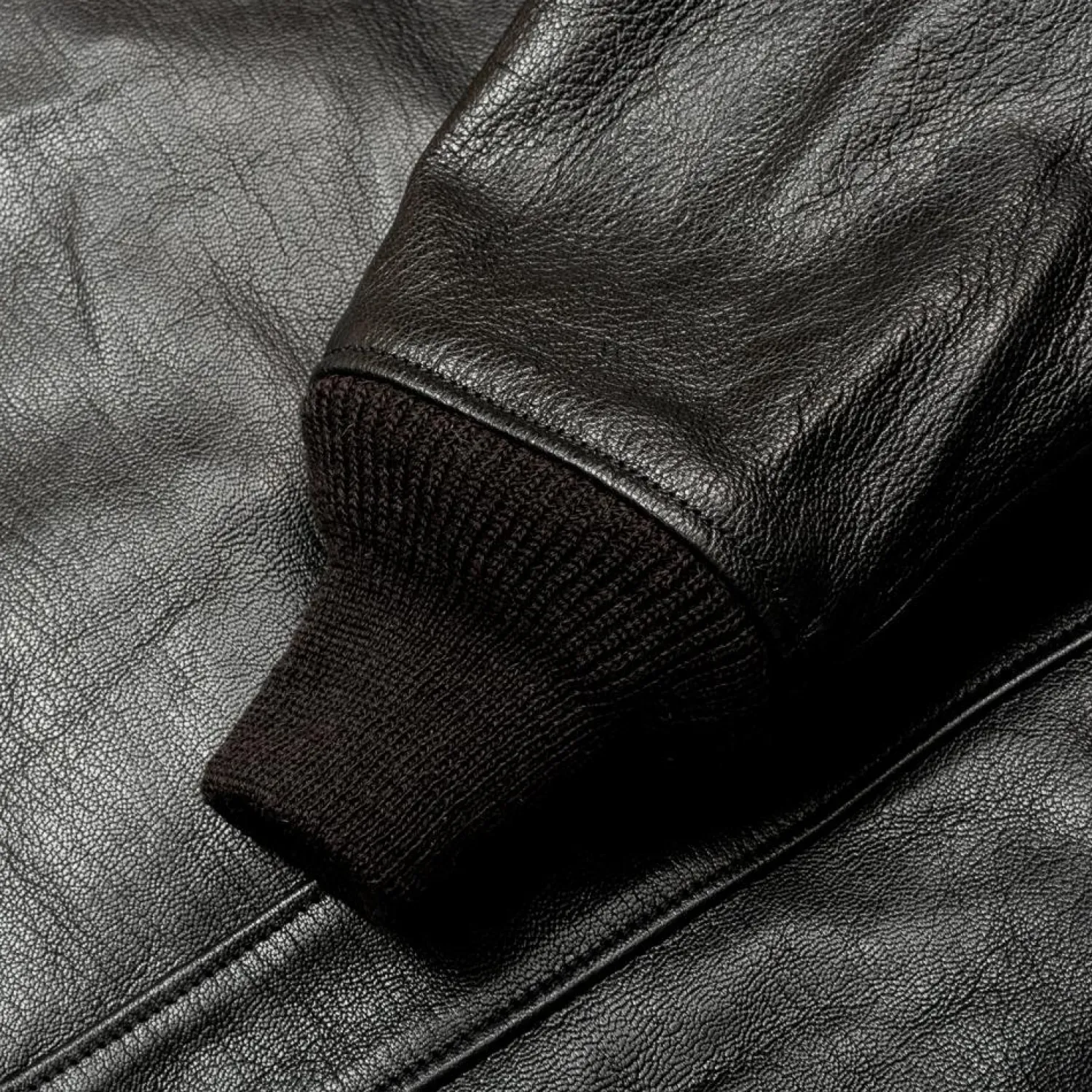 Buzz Rickson's Leather Jackets<x William Gibson G-1 Leather Jacket Black