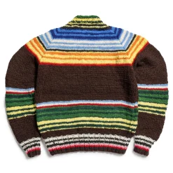 Chamula Knitwear<Serape Pullover Sweater Chocolate
