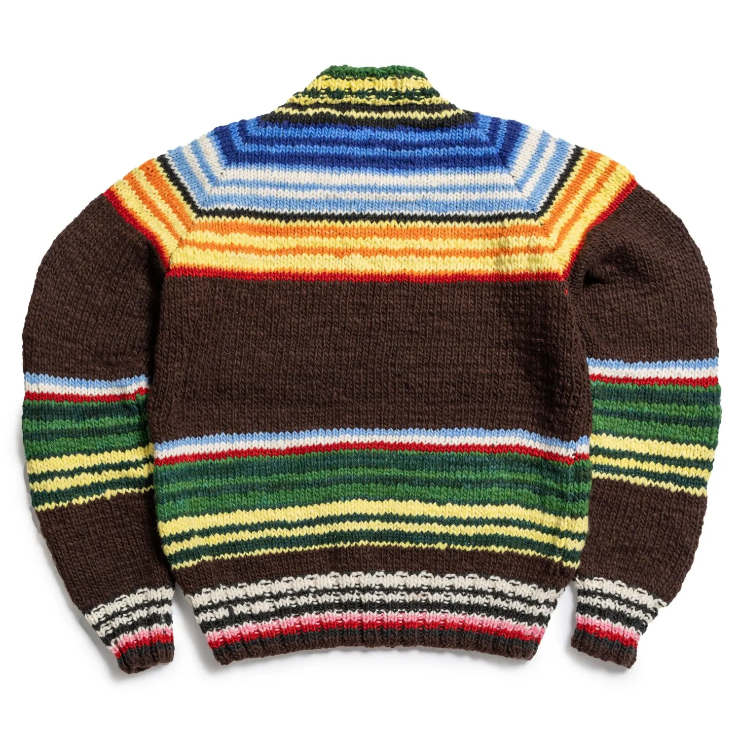 Chamula Knitwear<Serape Pullover Sweater Chocolate