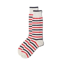 Chup Chup<Socks Sea Man Red x Navy