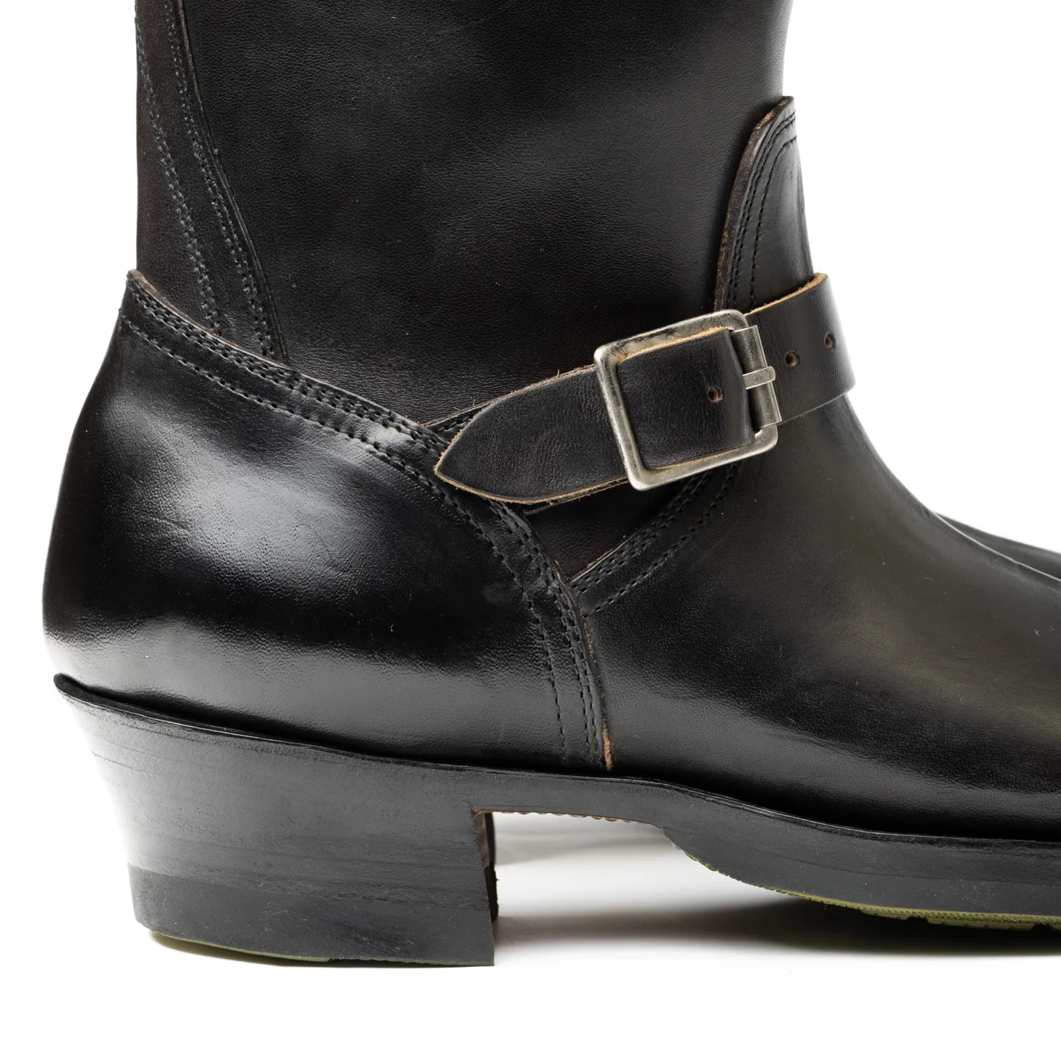 Clinch by Brass Tokyo Clinch<Clinch Engineer Boots CN Soft-toe Last OD Black Horsebutt