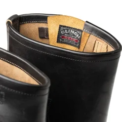 Clinch by Brass Tokyo Clinch<Clinch Engineer Boots CN Wide Last OD Black Horsebutt