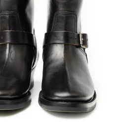 Clinch by Brass Tokyo Clinch<Clinch Engineer Boots CN Wide Last OD Black Horsebutt