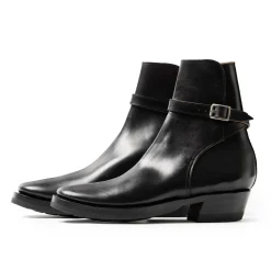 Clinch by Brass Tokyo Clinch<Clinch Jodhpur Boots Black Horsebutt CN Soft Toe