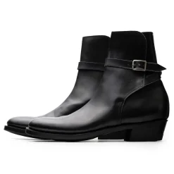 Clinch by Brass Tokyo Clinch<Clinch Jodhpur Boots Black Calf CN Wide