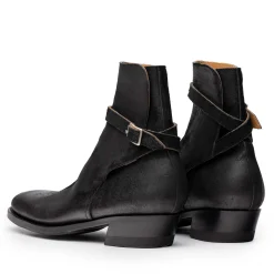 Clinch by Brass Tokyo Clinch<Clinch Jodhpur Boots Waxed Uneven Horse Suede Black