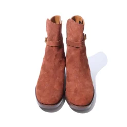 Clinch by Brass Tokyo x Allevol Clinch<Clinch x Allevol Jodhpur Boots Shinki Horsehide Suede Brown