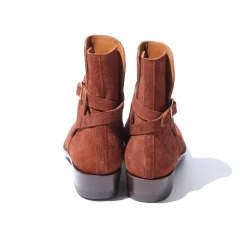 Clinch by Brass Tokyo x Allevol Clinch<Clinch x Allevol Jodhpur Boots Shinki Horsehide Suede Brown