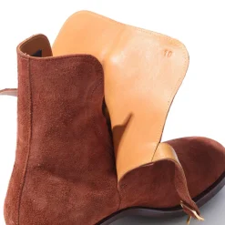 Clinch by Brass Tokyo x Allevol Clinch<Clinch x Allevol Jodhpur Boots Shinki Horsehide Suede Brown