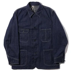 Coherence Jackets And Coats<Jackson 10oz Logger Selvedge Denim Indigo