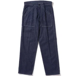 Coherence Pants & Trousers<Paul Trousers 10 oz Logger Selvedge Denim Indigo