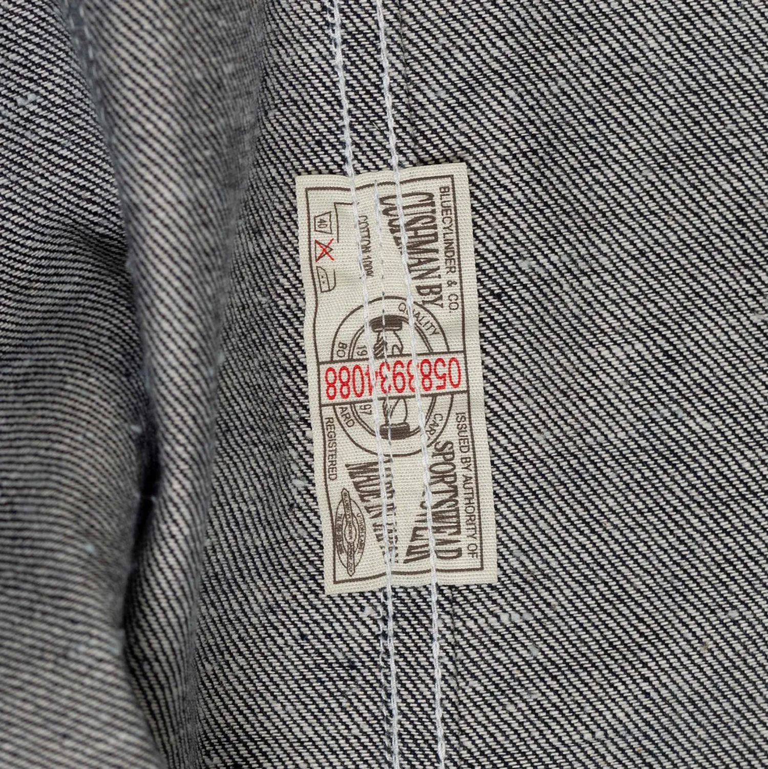 Cushman Jacket<Lot. 21894 10 oz Denim Coverall