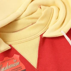 Cushman Sweatshirts & Hoodies<Lot. 26349 After Hood Parka Red x Mustard